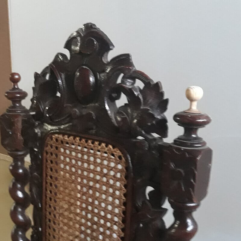 Tareas restauración silla